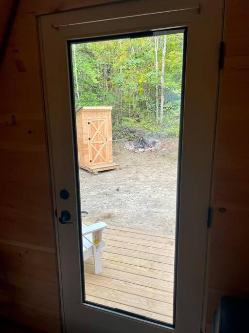 Rustic Cabin In Maine Woods-The Beech Villa Lovell Exterior photo